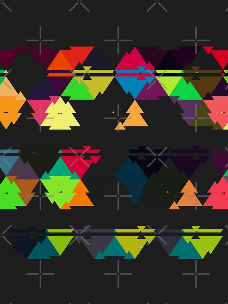 bohemian Geometric triangle by AYACHI90 T-Shirts, Hoodie, Sweatshirt | BlankRebels.com (Image 2)