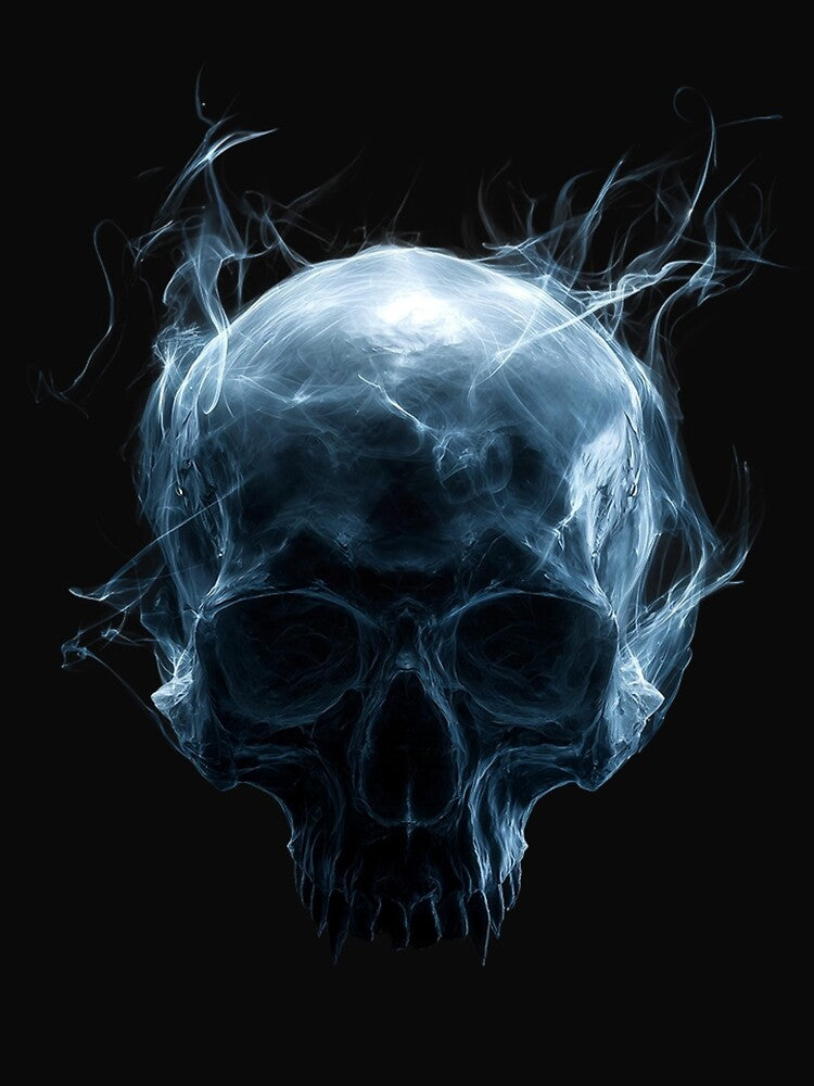Ghost Skull Dark Gothic Spirit by JgHoCh T-Shirts, Hoodie, Sweatshirt | BlankRebels.com (Image 2)