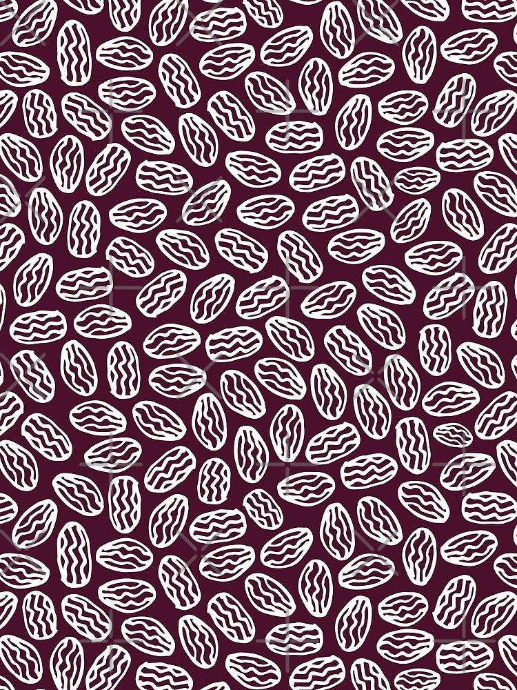 Vector purple dates hand drawn doodle repeat pattern by jamiesoondesign T-Shirts, Hoodie, Sweatshirt (Image 2)