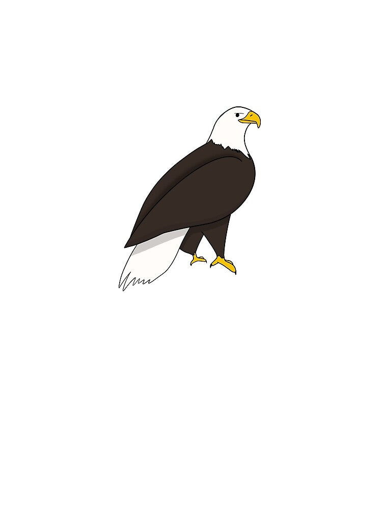 Bald Eagle | Arctic February Prompt List 2021 | QuirkyDolphin by QuirkyDolphin T-Shirts, Hoodie, Sweatshirt (Image 2)