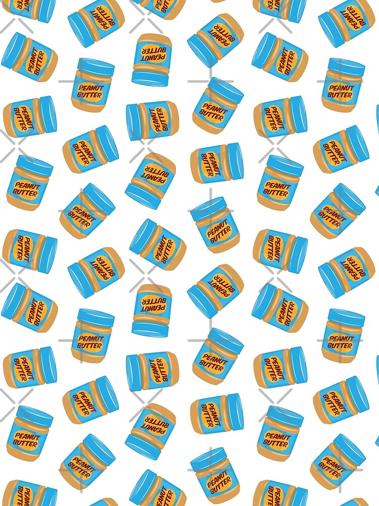 peanut butter jars - blue on white by littlearrow T-Shirts, Hoodie, Sweatshirt | BlankRebels.com (Image 2)
