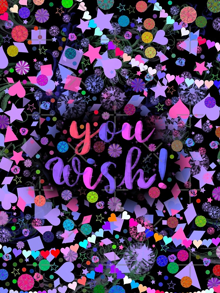 Sprinkles of stars hearts flowers and gems- You wish! by PanicDay T-Shirts, Hoodie, Sweatshirt | BlankRebels.com (Image 2)