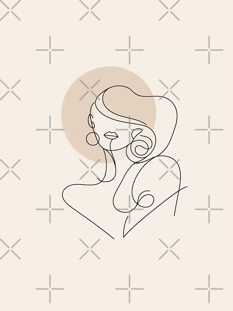 One line woman drawing by MusesWhispers T-Shirts, Hoodie, Sweatshirt | BlankRebels.com (Image 2)