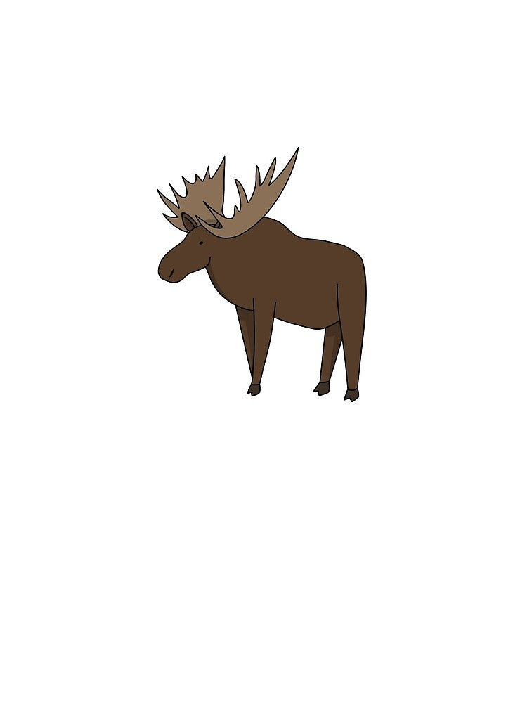 Moose | Arctic February Prompt List 2021 | QuirkyDolphin by QuirkyDolphin T-Shirts, Hoodie, Sweatshirt (Image 2)