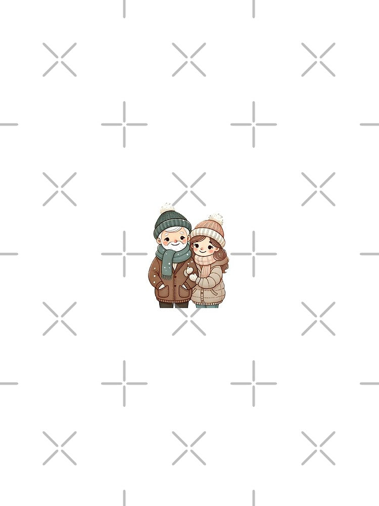 Old Couple Sticker by pdabad T-Shirts, Hoodie, Sweatshirt | BlankRebels.com (Image 2)