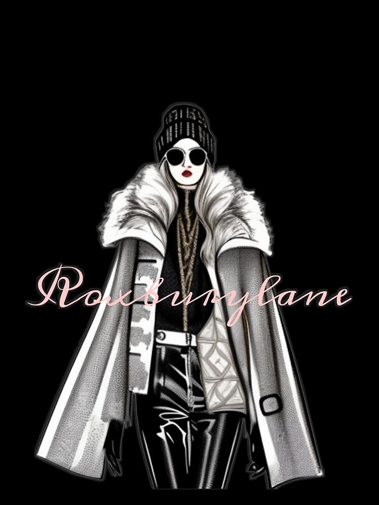 Fashion design sketch by Roxburylane T-Shirts, Hoodie, Sweatshirt | BlankRebels.com (Image 2)