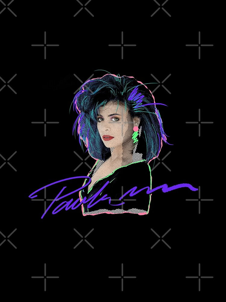 PAULA A PURPLE LETTERING 80S STYLE COLORS by DiscoDiscoMx T-Shirts, Hoodie, Sweatshirt | BlankRebels.com (Image 2)