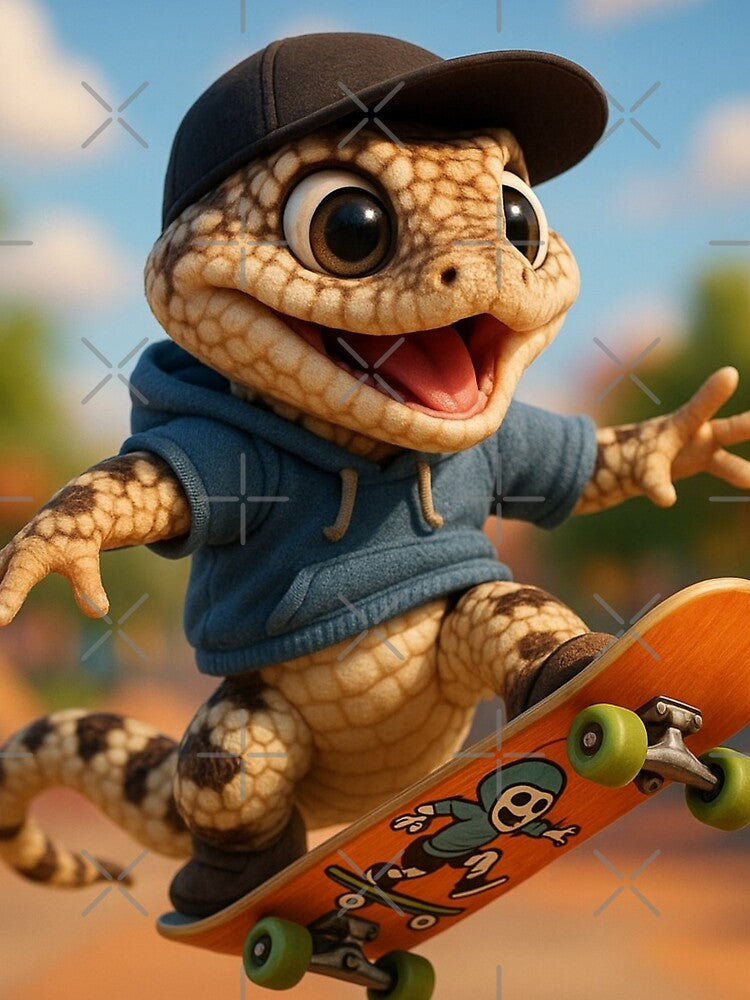 Skater Pine Snake by Sillytoe T-Shirts, Hoodie, Sweatshirt | BlankRebels.com (Image 2)