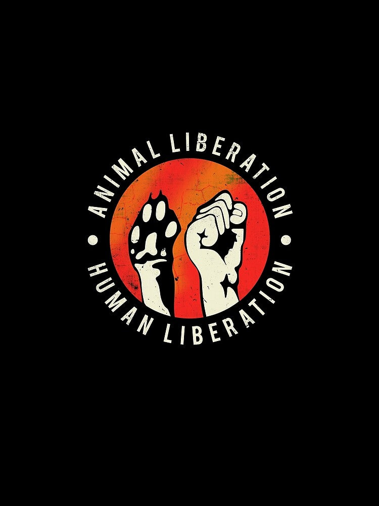 Animal Liberation Human Liberation by TheInsanely T-Shirts, Hoodie, Sweatshirt | BlankRebels.com (Image 2)