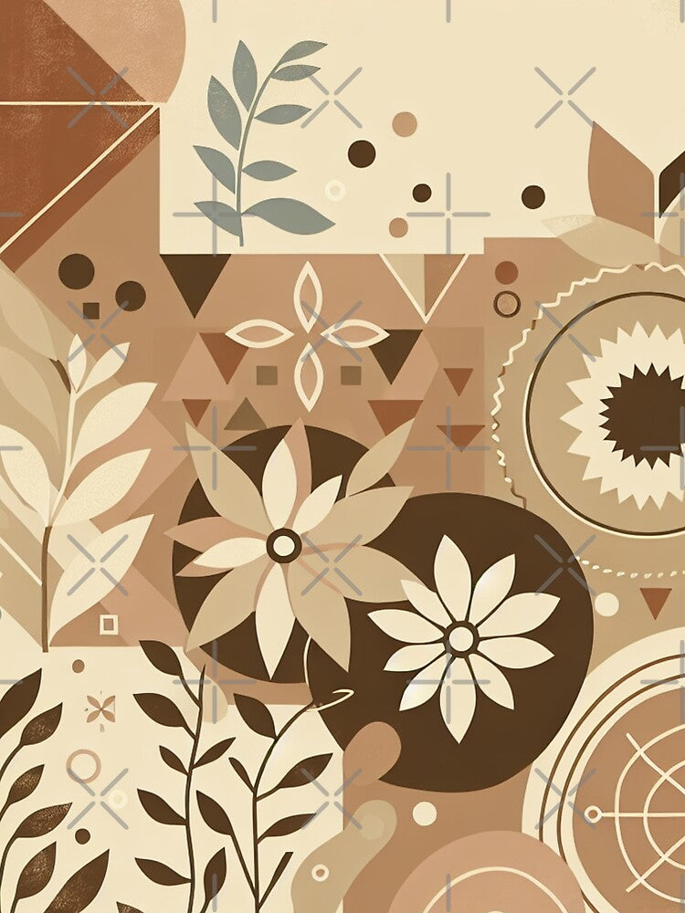 Boho Abstract Background - 05 by Acabee T-Shirts, Hoodie, Sweatshirt | BlankRebels.com (Image 2)