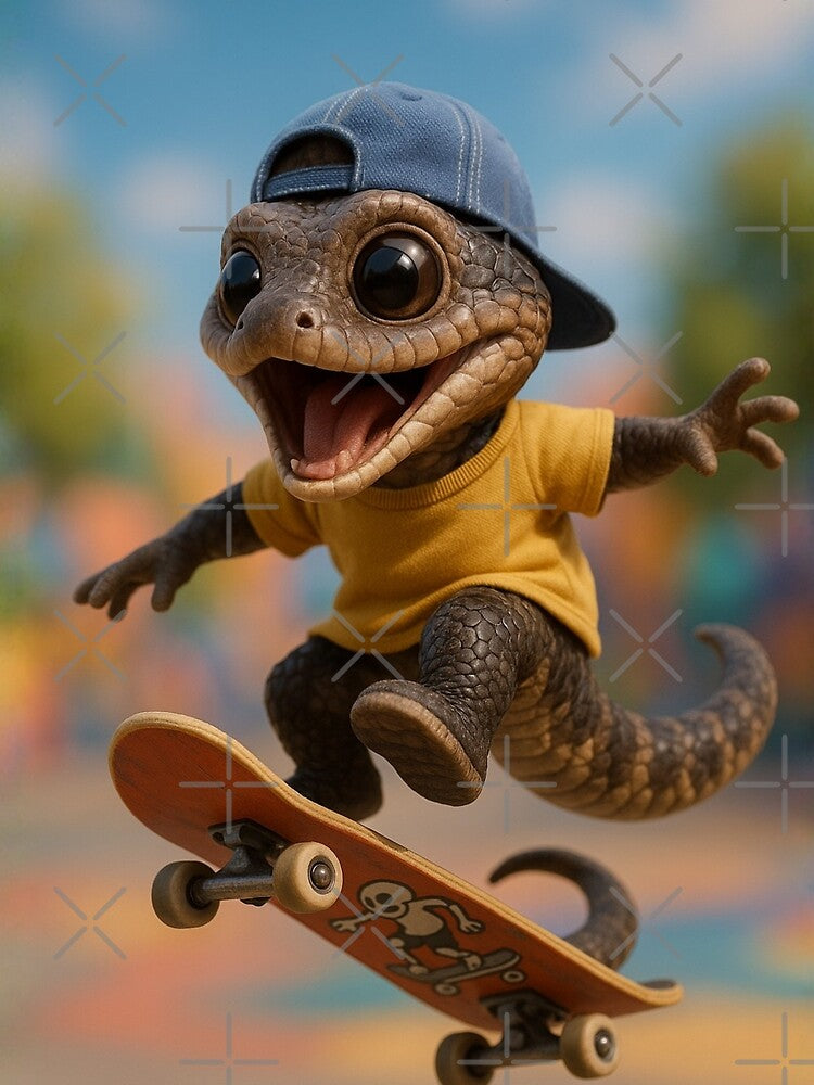 Skater Northern Water Snake by Sillytoe T-Shirts, Hoodie, Sweatshirt | BlankRebels.com (Image 2)