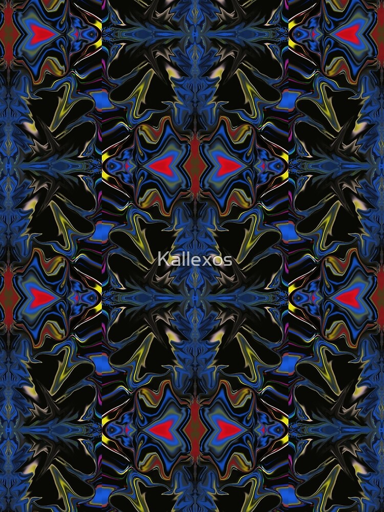 Kallexos-Design- Blue Steper- Hippie Fantasy Design by Kallexos T-Shirts, Hoodie, Sweatshirt | BlankRebels.com (Image 2)