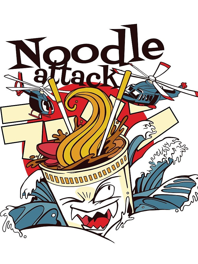 Noodle attack by teez4dayz T-Shirts, Hoodie, Sweatshirt | BlankRebels.com (Image 2)