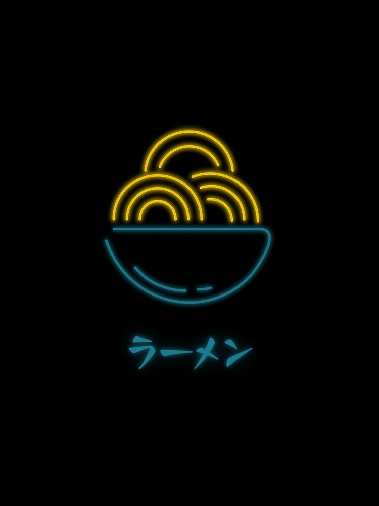 neon ramen noodles bowl by Bizarro23 T-Shirts, Hoodie, Sweatshirt | BlankRebels.com (Image 2)