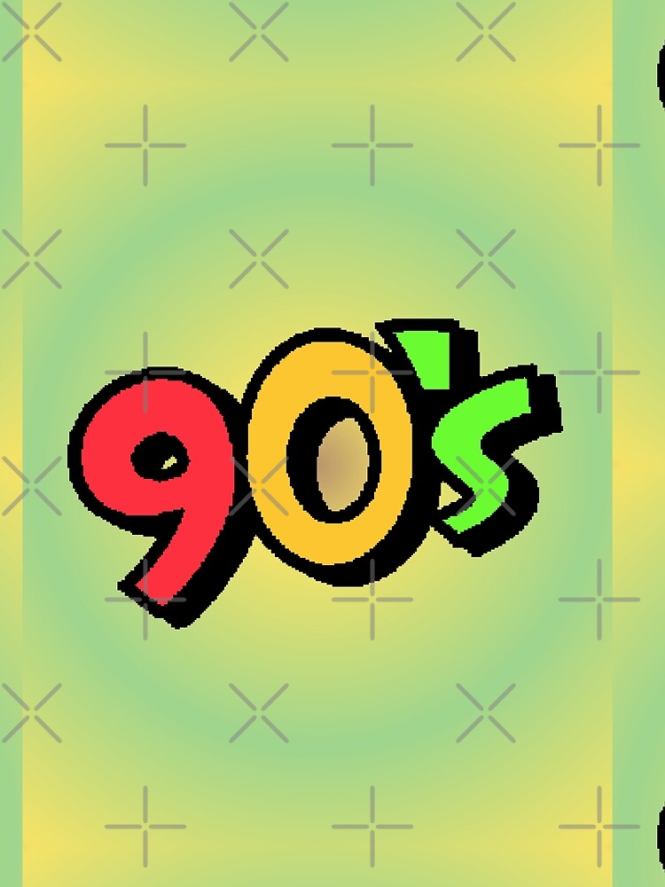 90s Retro Green Design – Vintage Nineties Aesthetic for Stickers and Accessories by AstronautMerch T-Shirts,... (Image 2)