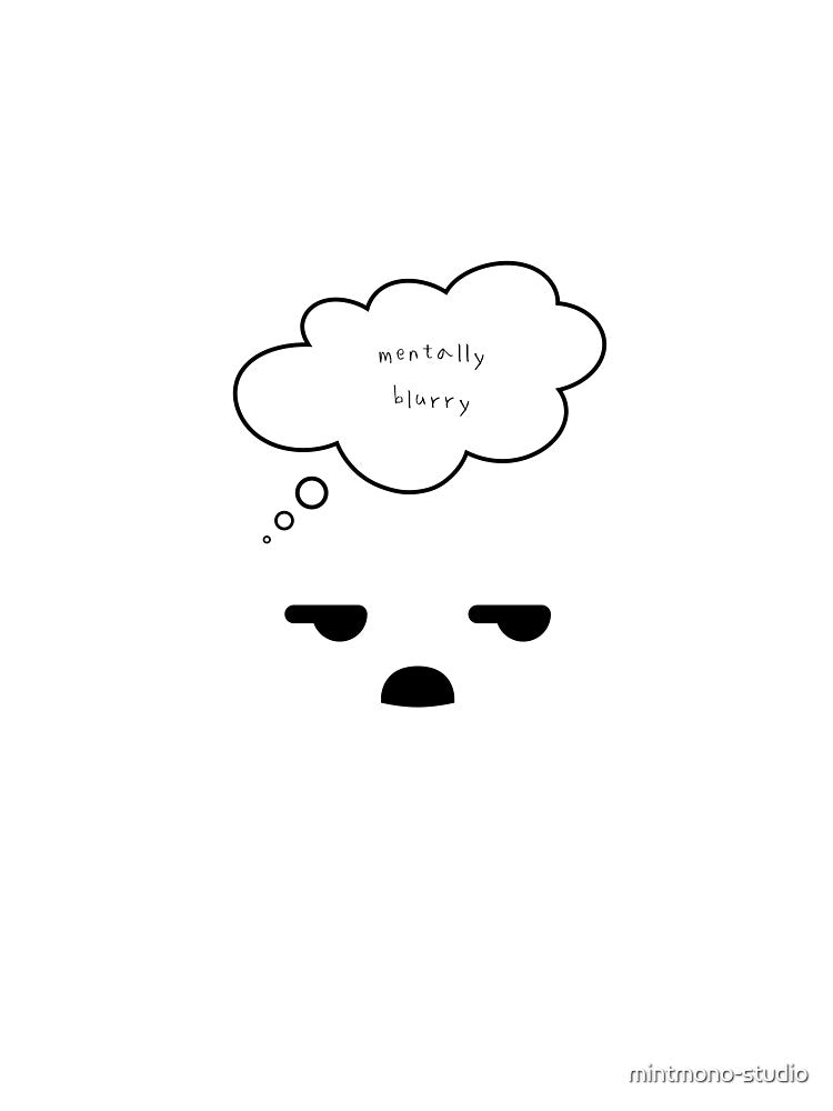 Maybe Tomorrow – Mentally Blurry by mintmono-studio T-Shirts, Hoodie, Sweatshirt | BlankRebels.com (Image 2)