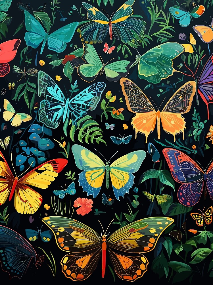 Full of butterflies by EdgarJake T-Shirts, Hoodie, Sweatshirt | BlankRebels.com (Image 2)