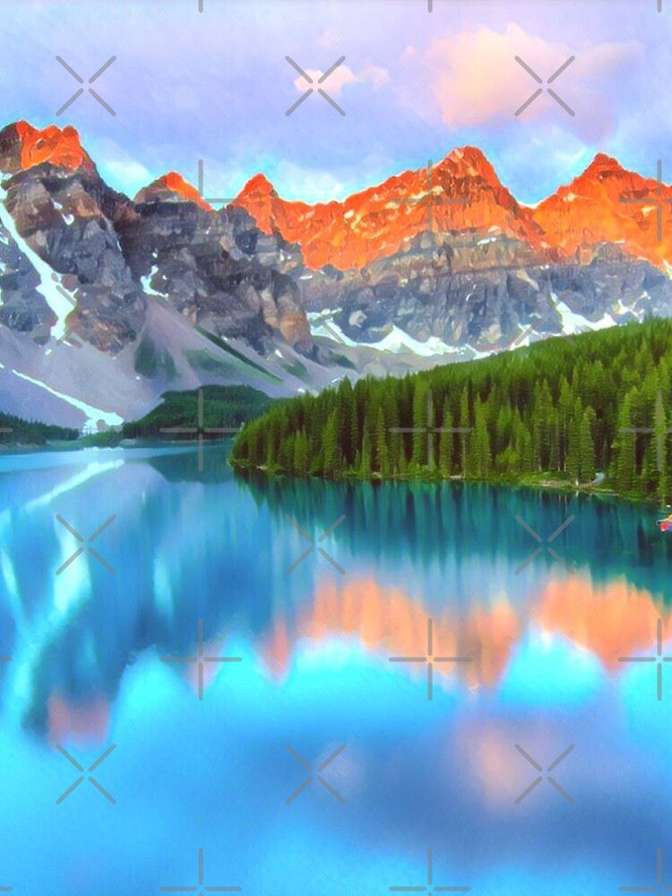 Mountain Landscape by Inyeneart T-Shirts, Hoodie, Sweatshirt | BlankRebels.com (Image 2)