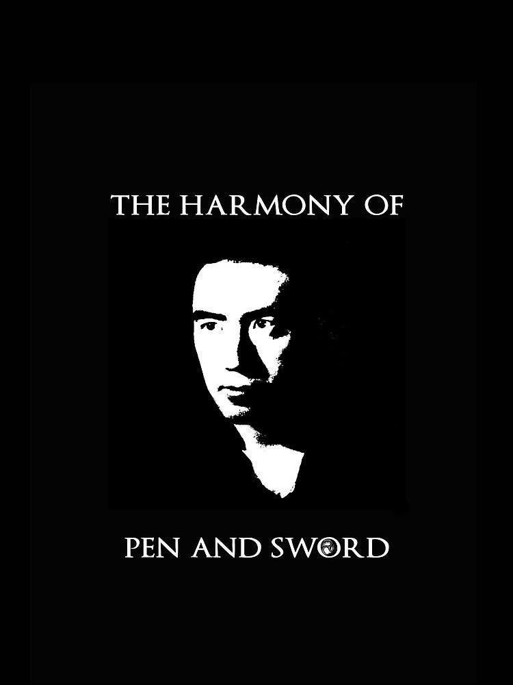Mishima - The Harmony of Pen and Sword by le-part-maudit T-Shirts, Hoodie, Sweatshirt | BlankRebels.com (Image 2)