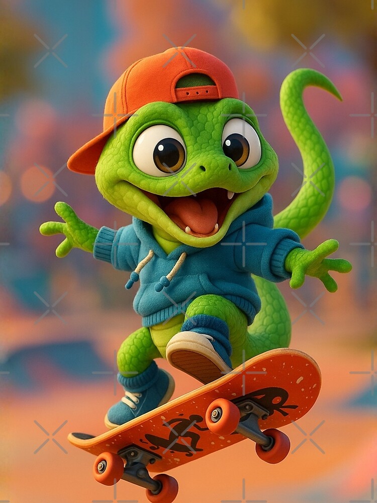 Skater Mamba by Sillytoe T-Shirts, Hoodie, Sweatshirt | BlankRebels.com (Image 2)