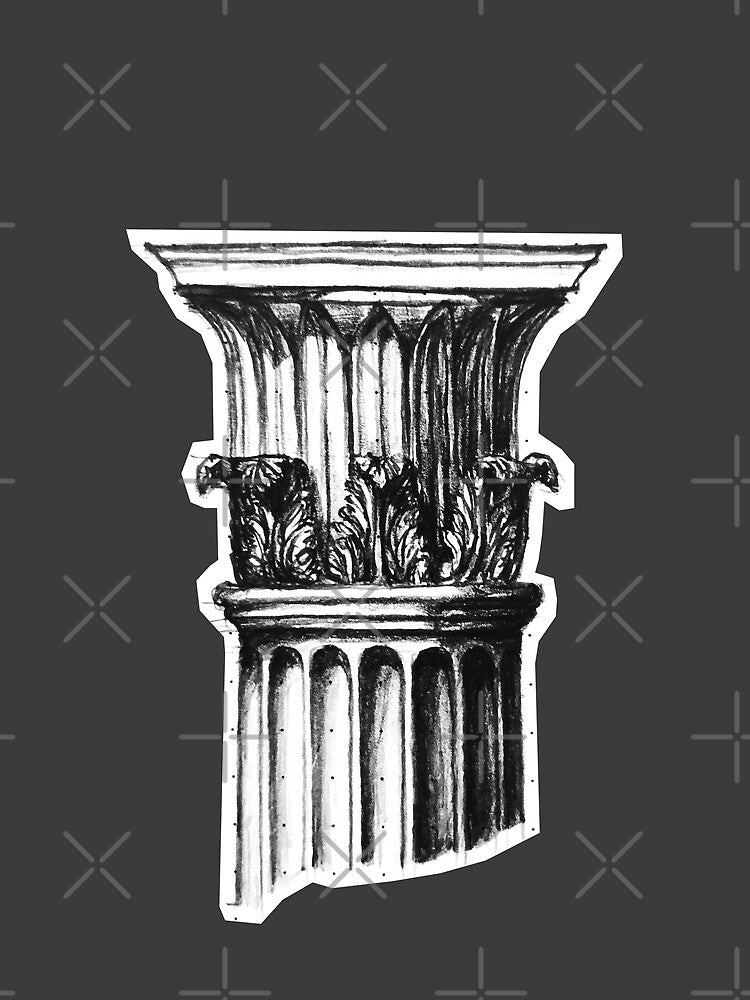 Tower of the Winds Corinthian Column Capital by arientss T-Shirts, Hoodie, Sweatshirt | BlankRebels.com (Image 2)