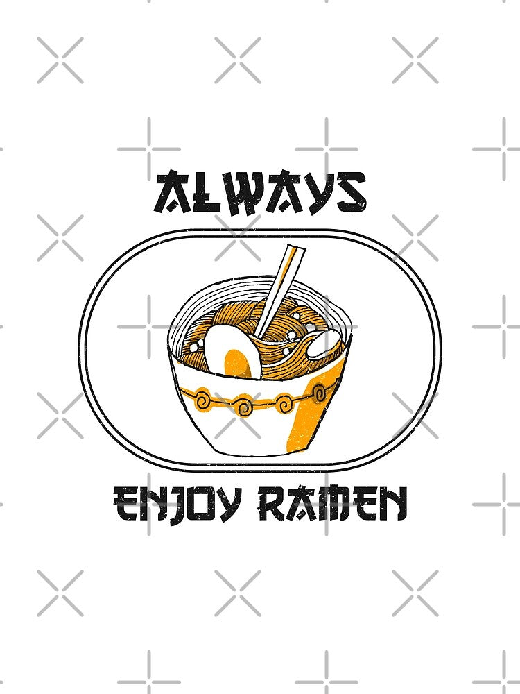 Vintage Japanese Ramen ラーメン "Always Enjoy Ramen" - Gift for ramen lover by TamGustam T-Shirts, Hoodie, Sweatshirt (Image 2)