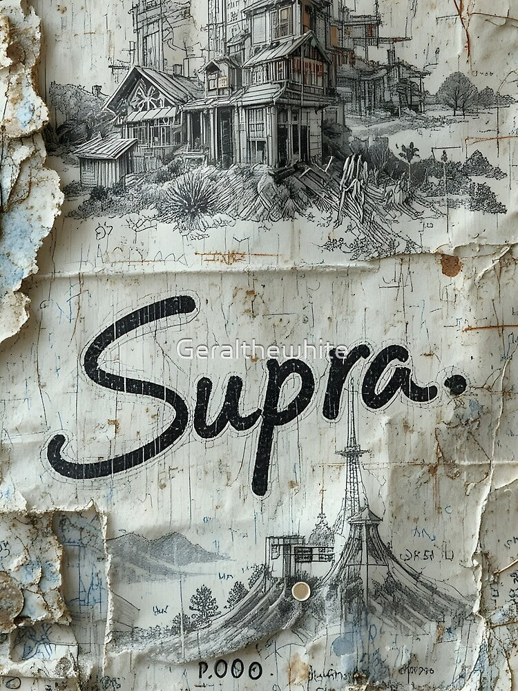 SUPRA: Timeless Legend Treasure Map by Geralthewhite