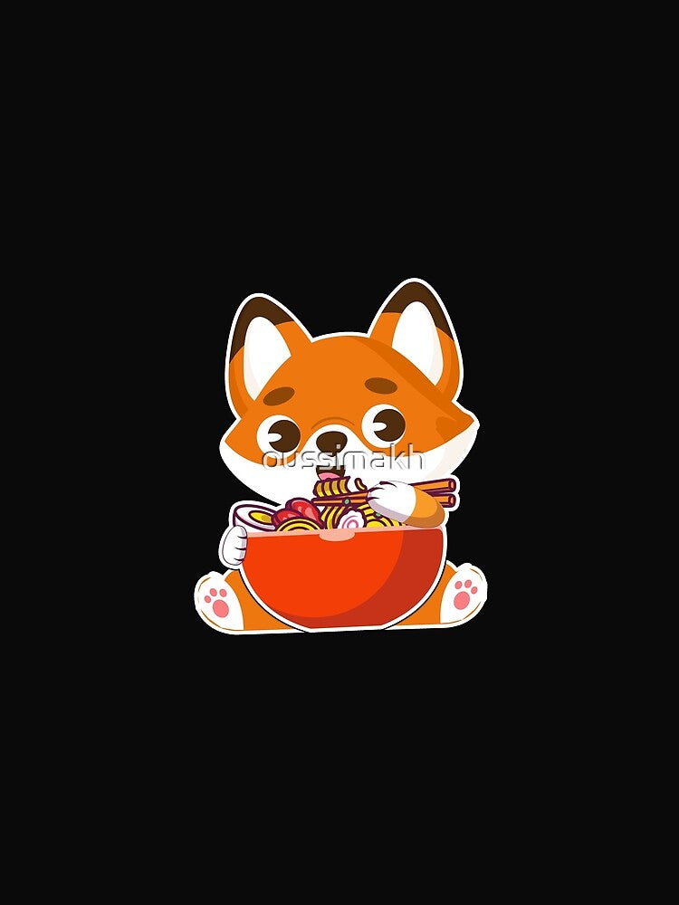 Fox leaves ramen by oussimakh T-Shirts, Hoodie, Sweatshirt | BlankRebels.com (Image 2)
