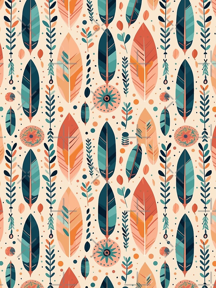 Boho Leaves by BamboozledCo T-Shirts, Hoodie, Sweatshirt | BlankRebels.com (Image 2)