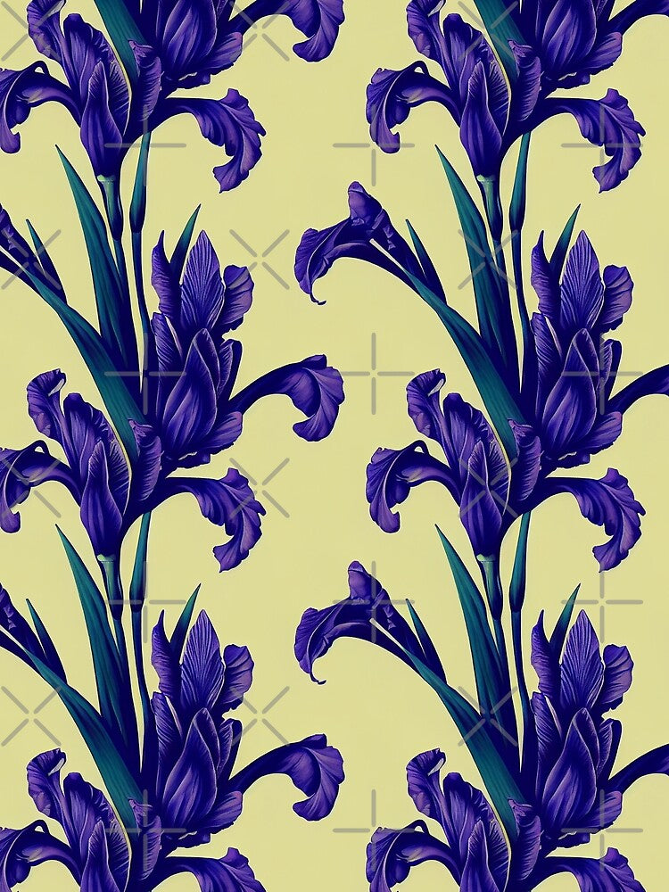 Iris pattern by schizarty T-Shirts, Hoodie, Sweatshirt | BlankRebels.com (Image 2)