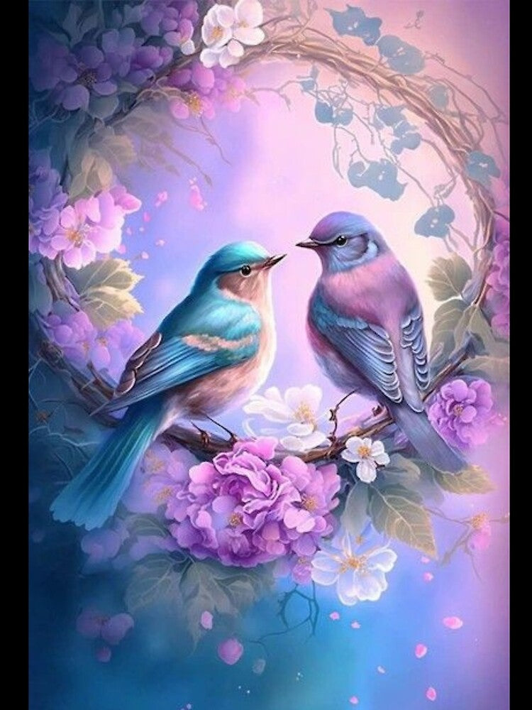 Magical forest bird's couple by JayaNayak T-Shirts, Hoodie, Sweatshirt | BlankRebels.com (Image 2)