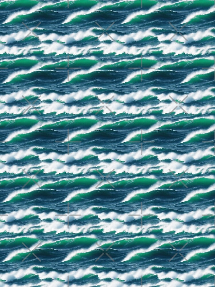 Seamless ocean background 20 by hendrikspix T-Shirts, Hoodie, Sweatshirt | BlankRebels.com (Image 2)