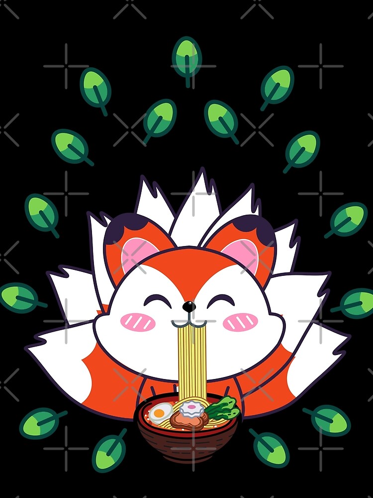 Fox Leaves Ramen by Walkcircle T-Shirts, Hoodie, Sweatshirt | BlankRebels.com (Image 2)