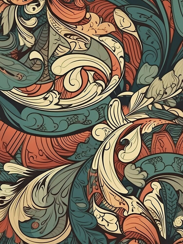 Classical Floral Pattern by MoodMedley T-Shirts, Hoodie, Sweatshirt | BlankRebels.com (Image 2)