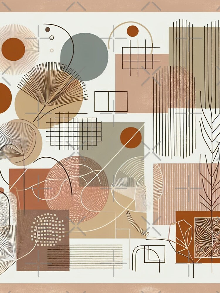 Boho Abstract Background - 41 by Acabee T-Shirts, Hoodie, Sweatshirt | BlankRebels.com (Image 2)