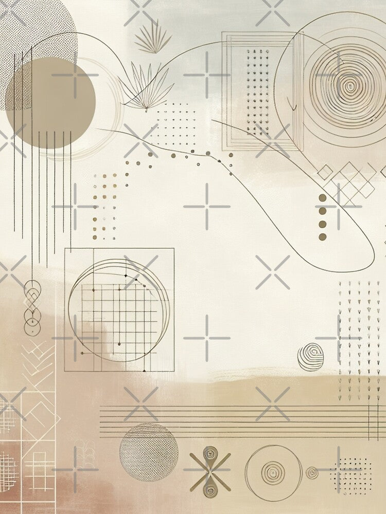 Boho Abstract Background - 40 by Acabee T-Shirts, Hoodie, Sweatshirt | BlankRebels.com (Image 2)