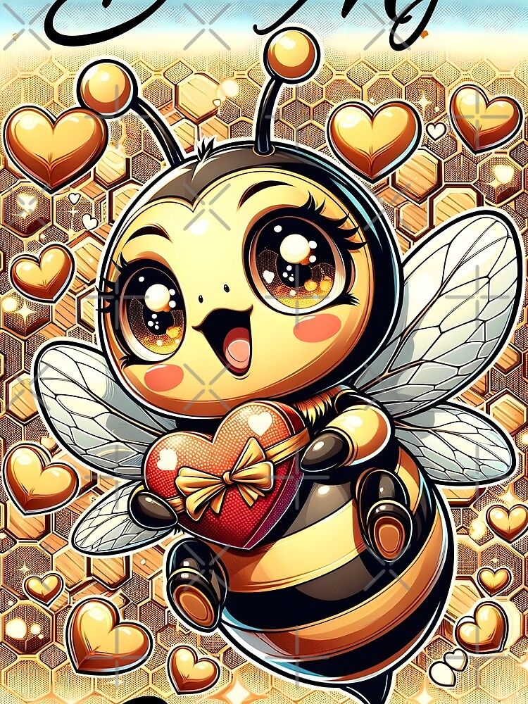 Bee My Valentine by Mekone T-Shirts, Hoodie, Sweatshirt | BlankRebels.com (Image 2)
