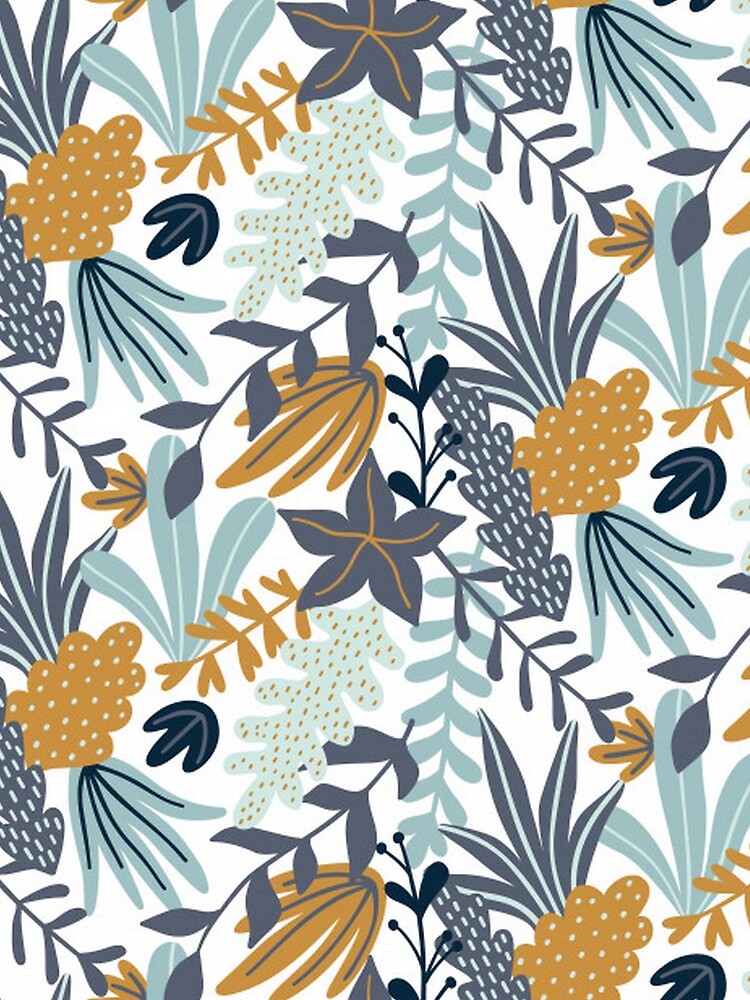 Gorgeous Floral and Leaves by pugmom4 T-Shirts, Hoodie, Sweatshirt | BlankRebels.com (Image 2)