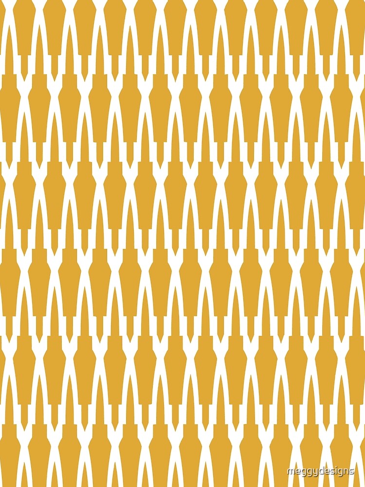 Boho Decor, Mud Cloth Pattern, Mustard Yellow by meggydesigns T-Shirts, Hoodie, Sweatshirt | BlankRebels.com (Image 2)