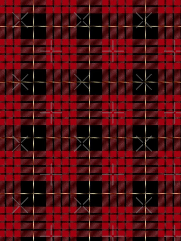 Dark Red and black tartan, plaid by iclipart T-Shirts, Hoodie, Sweatshirt | BlankRebels.com (Image 2)