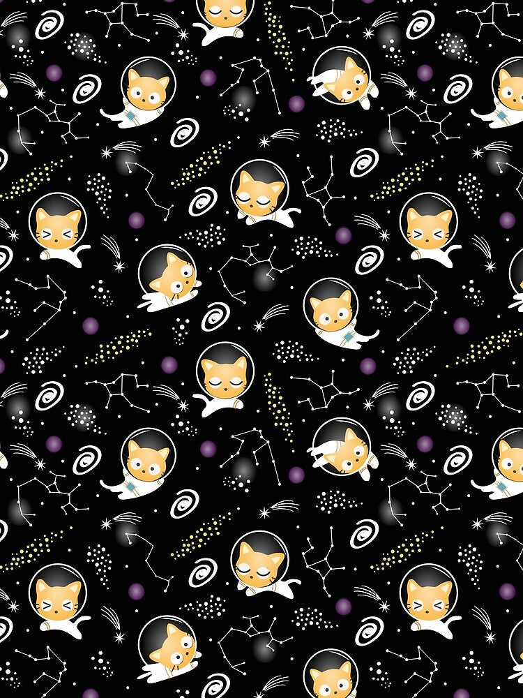 Space Cats by murkyswamp T-Shirts, Hoodie, Sweatshirt | BlankRebels.com (Image 2)