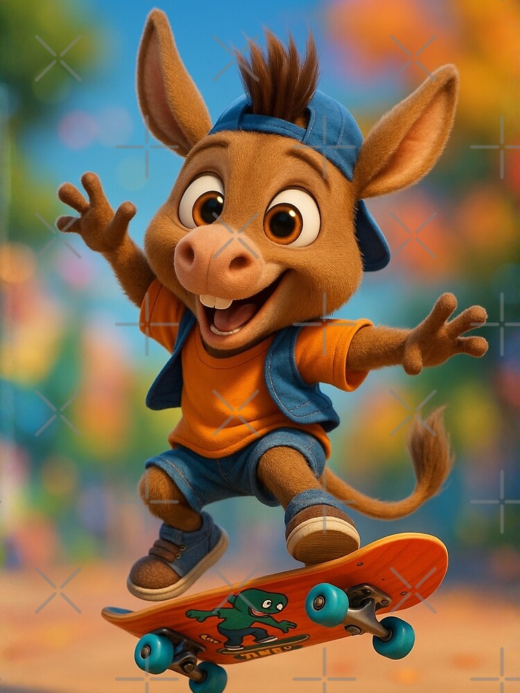 Skater Mule by Sillytoe T-Shirts, Hoodie, Sweatshirt | BlankRebels.com (Image 2)