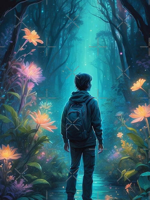 001 Lost in the Magical Forest by Alexis Art Collection T-Shirts, Hoodie, Sweatshirt | BlankRebels.com (Image 2)