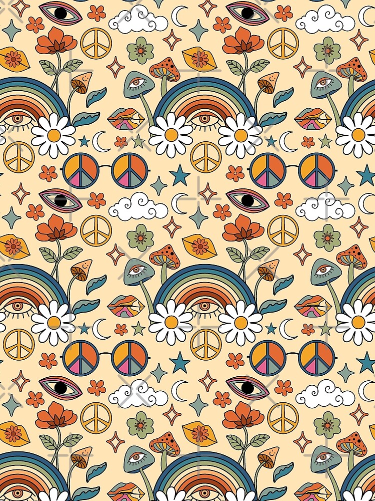 retro pattern by creaturespie T-Shirts, Hoodie, Sweatshirt | BlankRebels.com (Image 2)