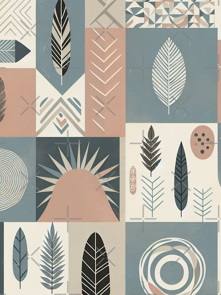 Boho Abstract Background - 46 by Acabee T-Shirts, Hoodie, Sweatshirt | BlankRebels.com (Image 2)