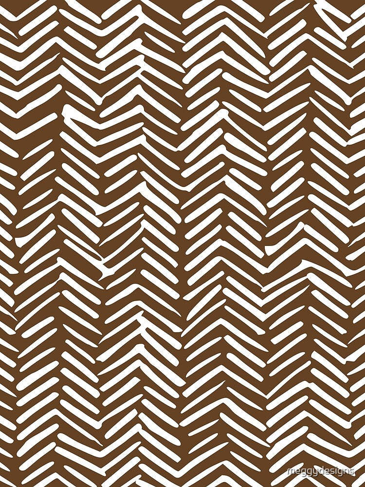 Boho Mudcloth, Rustic, Brown and White by meggydesigns T-Shirts, Hoodie, Sweatshirt | BlankRebels.com (Image 2)