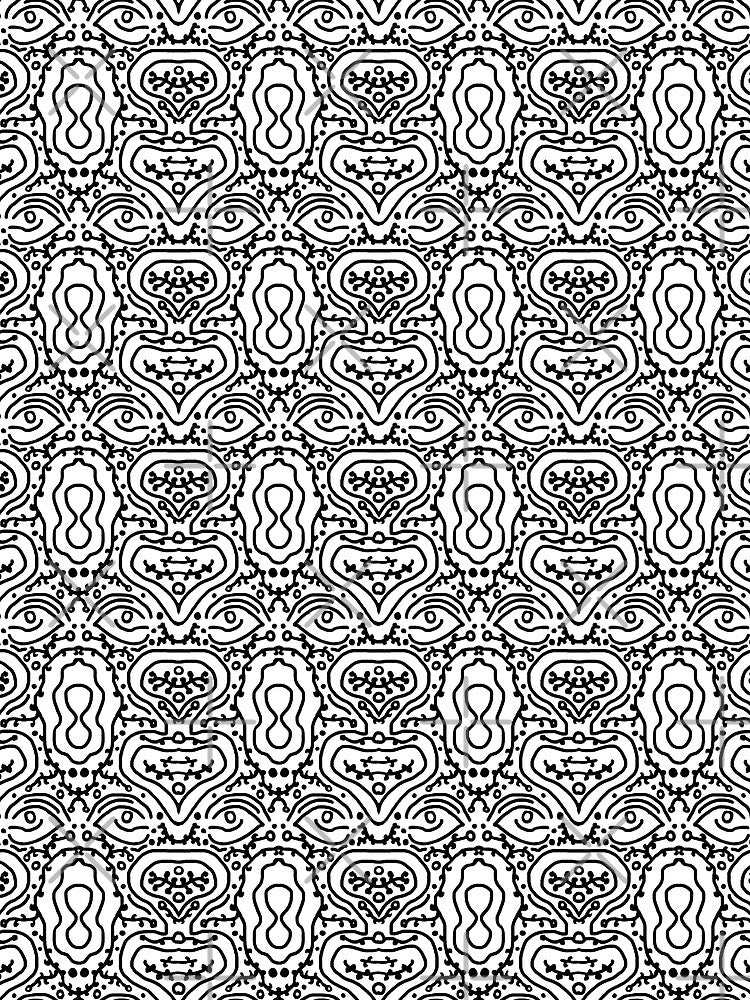 Abstract Art Trippy Black and White Lines by Exploring Insight with Sami Brittany T-Shirts, Hoodie, Sweatshirt (Image 2)