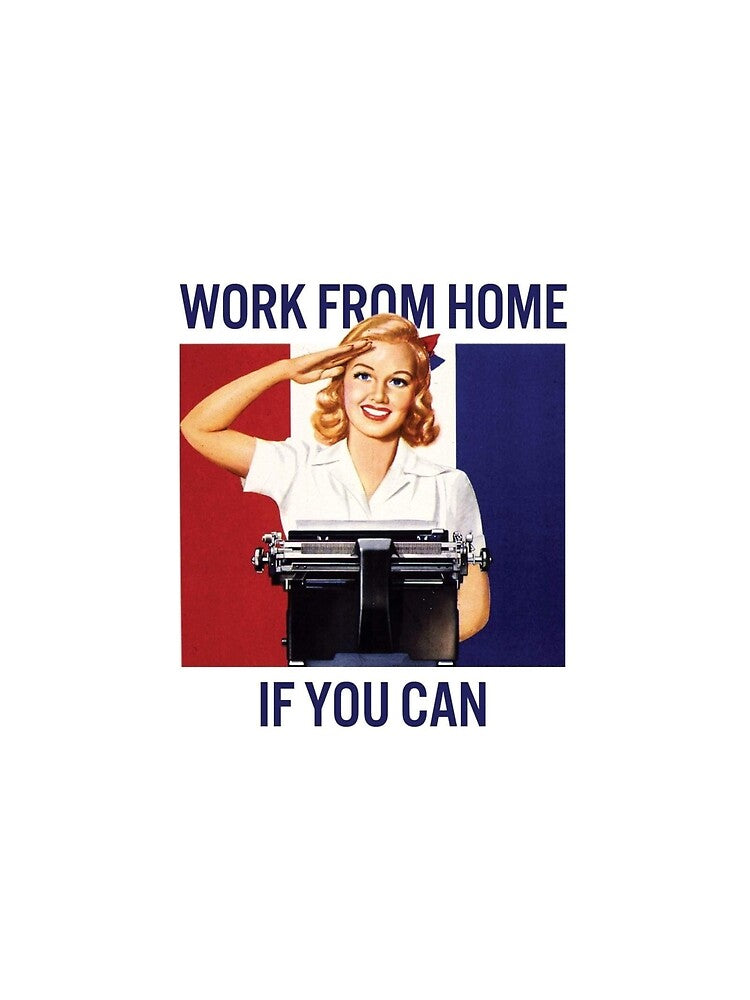 work from home by TheRockinHippie T-Shirts, Hoodie, Sweatshirt | BlankRebels.com (Image 2)