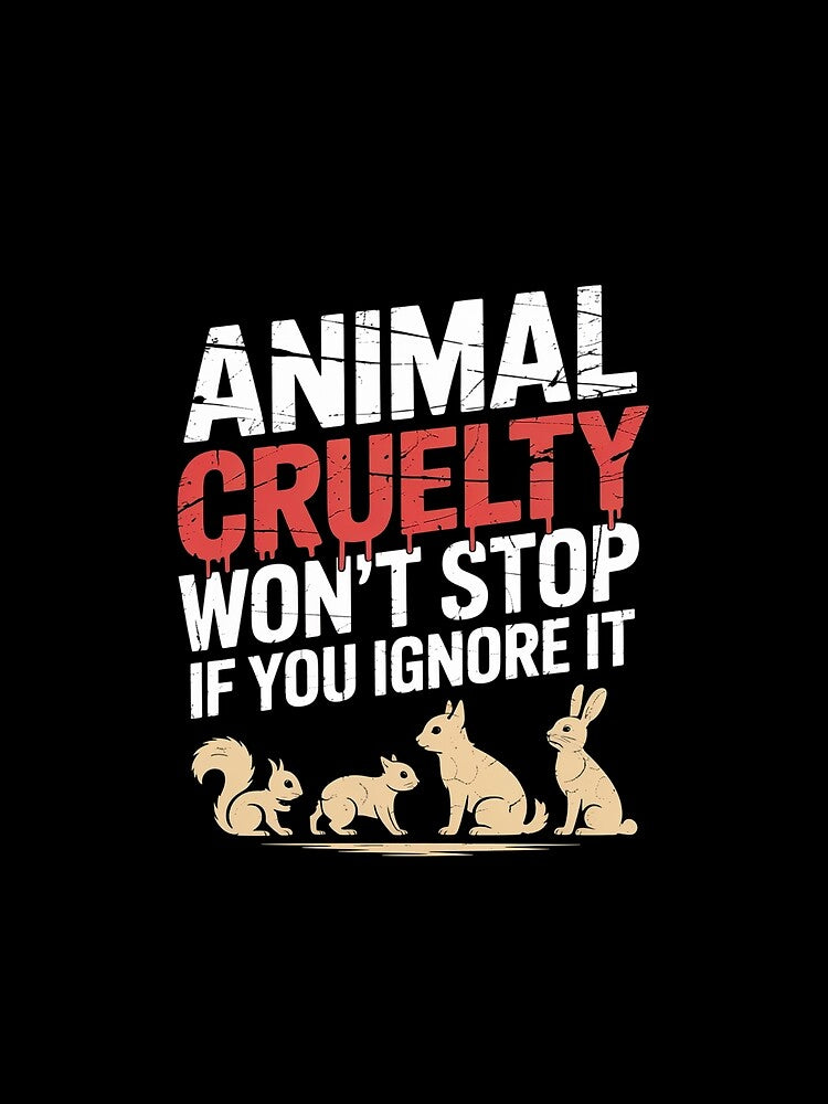 Animal Cruelty Won't Stop If You Ignore it by RayArmstrong T-Shirts, Hoodie, Sweatshirt | BlankRebels.com (Image 2)