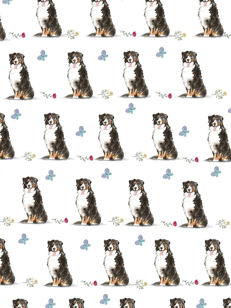 Cute Bernese Mountain Dog by beastieboutique T-Shirts, Hoodie, Sweatshirt | BlankRebels.com (Image 2)